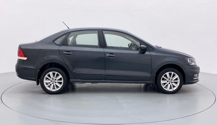 2017 Volkswagen Vento HIGHLINE TDI AT, Diesel, Automatic, 96,740 km, Right Side View