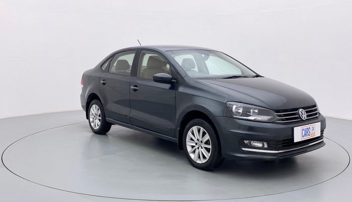 2017 Volkswagen Vento HIGHLINE TDI AT, Diesel, Automatic, 96,740 km, Right Front Diagonal