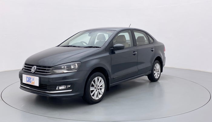 2017 Volkswagen Vento HIGHLINE TDI AT, Diesel, Automatic, 96,740 km, Left Front Diagonal