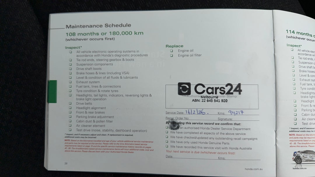 2014 Honda CR-V Vti-s (4x4), Automatic, 94227 km, Service History