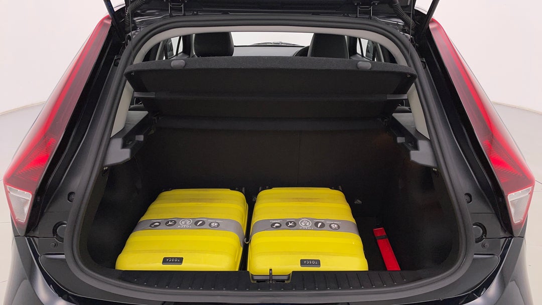 Boot Inside View with Luggage