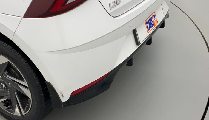 2020 Hyundai NEW I20 ASTA(O) 1.0TURBO DCT DUAL TONE, Petrol, Automatic, 33,748 km, Rear bumper - Paint is slightly damaged