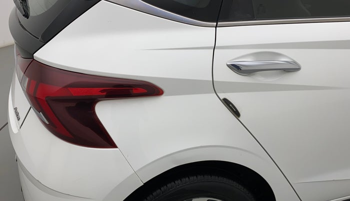 2020 Hyundai NEW I20 ASTA(O) 1.0TURBO DCT DUAL TONE, Petrol, Automatic, 33,748 km, Right quarter panel - Slightly dented