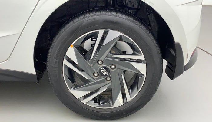 2020 Hyundai NEW I20 ASTA(O) 1.0TURBO DCT DUAL TONE, Petrol, Automatic, 33,748 km, Left Rear Wheel