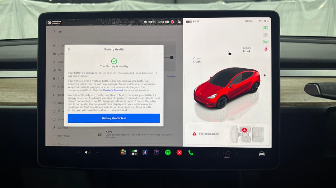 2024 Tesla Model Y Rear-wheel Drive, Automatic, 23489 km, Car Battery Health