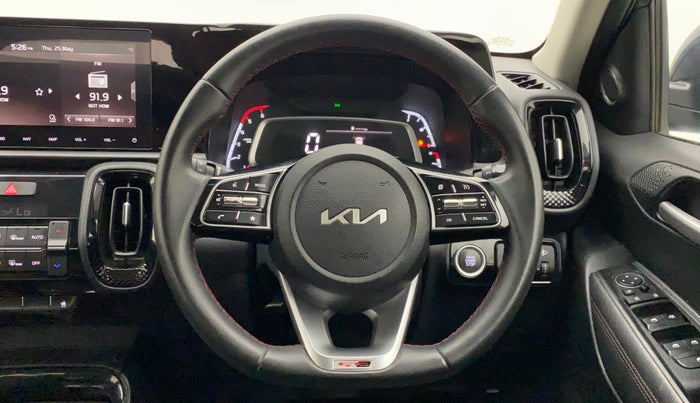 2021 KIA SONET GTX PLUS 1.5, Diesel, Manual, 33,248 km, Steering Wheel Close Up