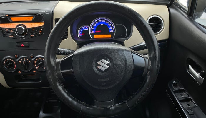 2018 Maruti Wagon R 1.0 VXI OPT, Petrol, Manual, 84,104 km, Steering Wheel Close Up