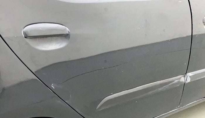 2010 Hyundai i10 SPORTZ 1.2 AT, Petrol, Automatic, 59,794 km, Right rear door - Minor scratches