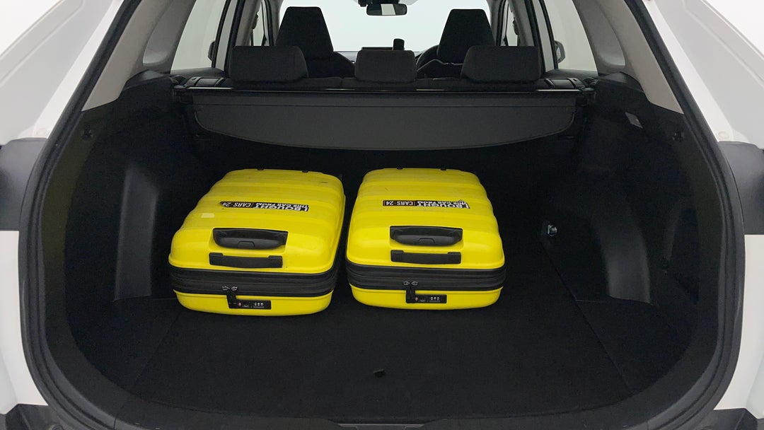 Boot Inside View with Luggage