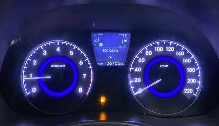 2013 Hyundai Verna FLUIDIC 1.6 SX VTVT OPT, Petrol, Manual, 36,802 km, Odometer Image