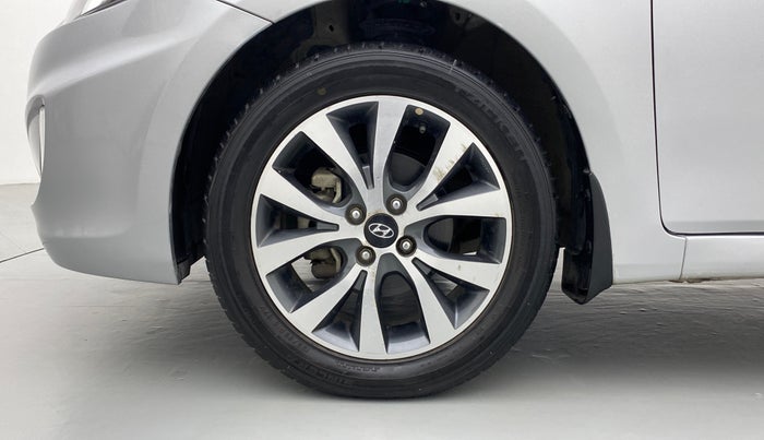 2013 Hyundai Verna FLUIDIC 1.6 SX VTVT OPT, Petrol, Manual, 36,802 km, Left Front Wheel