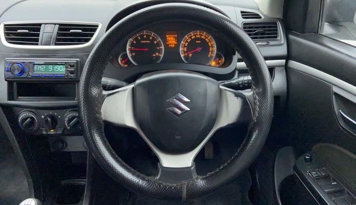 2014 Maruti Swift VXI D, Petrol, Manual, 1,18,396 km, Steering Wheel Close-up