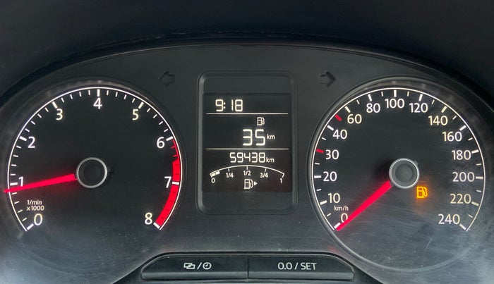 2016 Volkswagen Polo COMFORTLINE 1.2L PETROL, Petrol, Manual, 59,754 km, Odometer Image