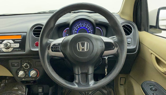 2015 Honda Amaze 1.2L I-VTEC S, Petrol, Manual, 24,184 km, Steering Wheel Close Up