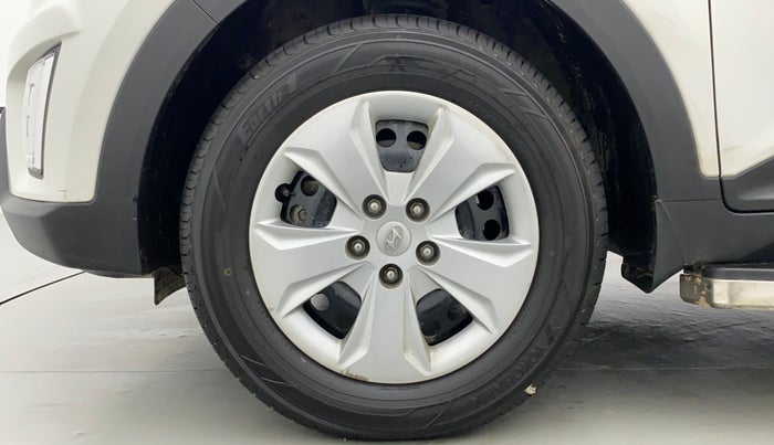 2017 Hyundai Creta 1.6 E + VTVT, Petrol, Manual, 26,792 km, Left Front Wheel