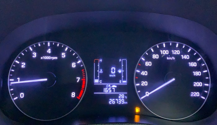 2017 Hyundai Creta 1.6 E + VTVT, Petrol, Manual, 26,792 km, Odometer Image