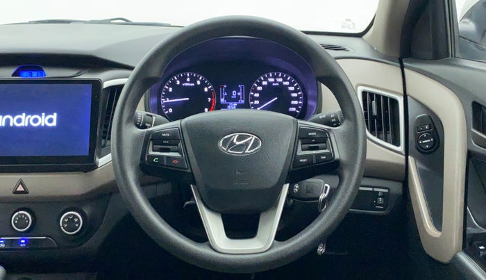 2017 Hyundai Creta 1.6 E + VTVT, Petrol, Manual, 26,792 km, Steering Wheel Close Up