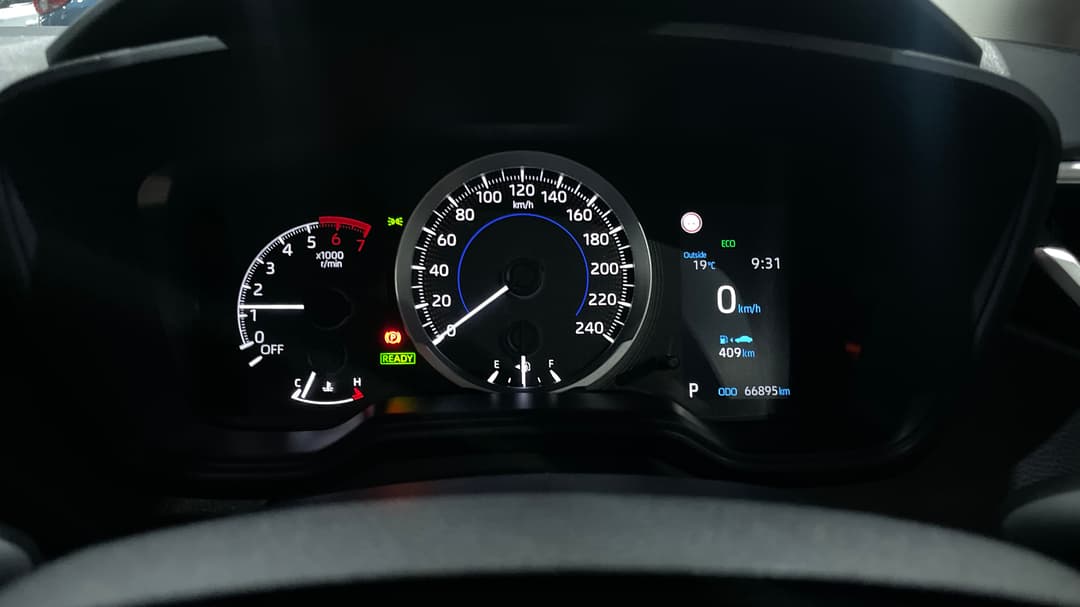 2021 Toyota Corolla Ascent Sport Hybrid, Automatic, 66895 km, Odometer View