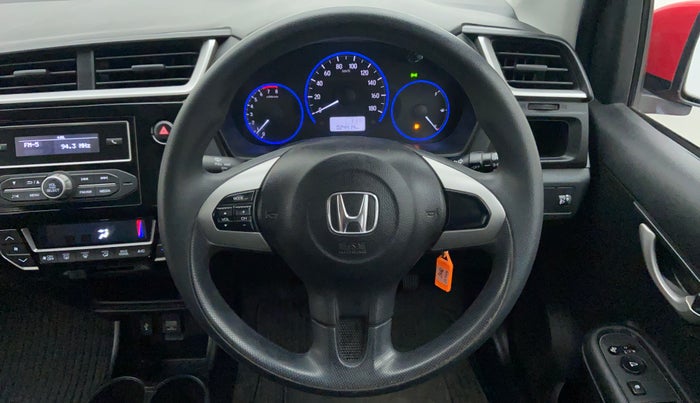 2017 Honda Brio VX MT, Petrol, Manual, 24,414 km, Steering Wheel Close Up