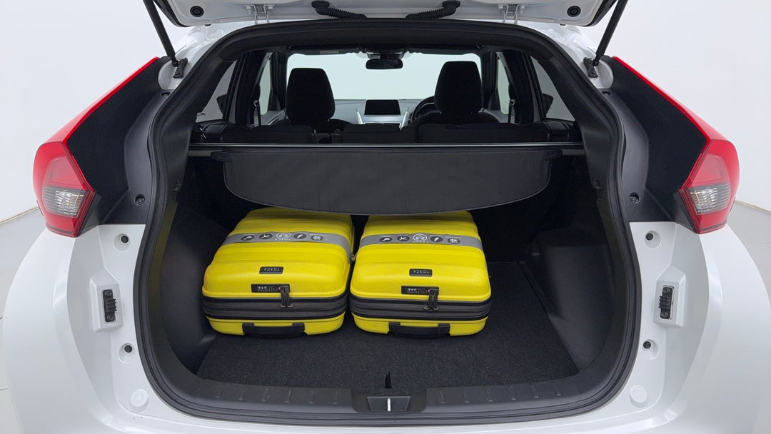 Boot Inside View with Luggage