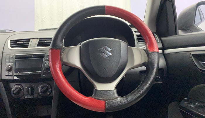 2015 Maruti Swift VDI ABS, Diesel, Manual, 87,316 km, Steering Wheel Close Up