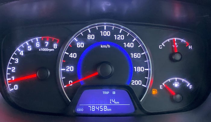 2016 Hyundai Grand i10 SPORTZ 1.2 KAPPA VTVT, Petrol, Manual, 78,457 km, Odometer Image