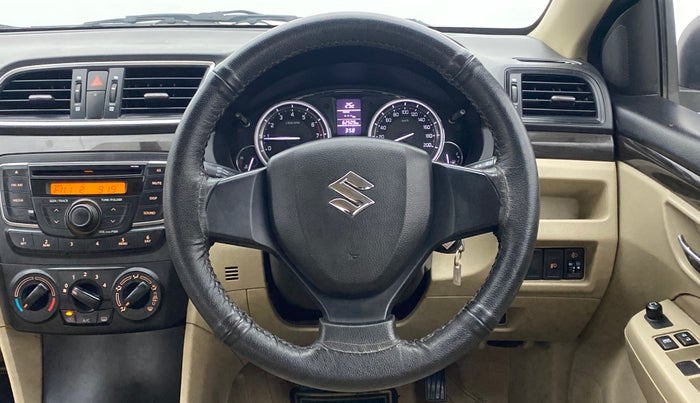 2015 Maruti Ciaz VXI, Petrol, Manual, 62,662 km, Steering Wheel Close Up