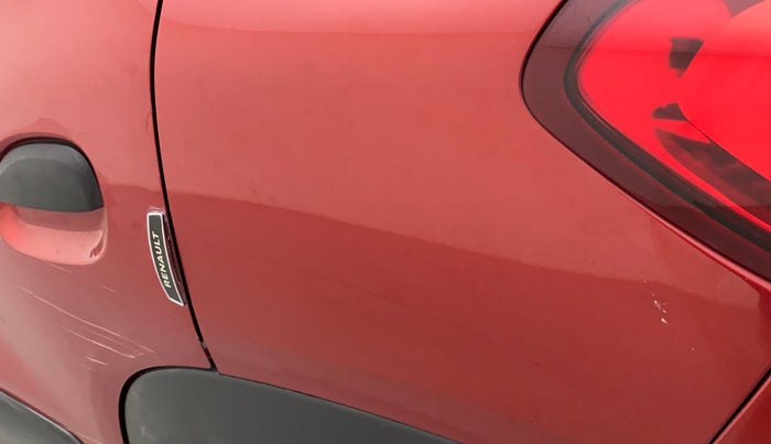 2017 Renault Kwid RXT 1.0 AMT (O), Petrol, Automatic, 58,140 km, Left quarter panel - Minor scratches
