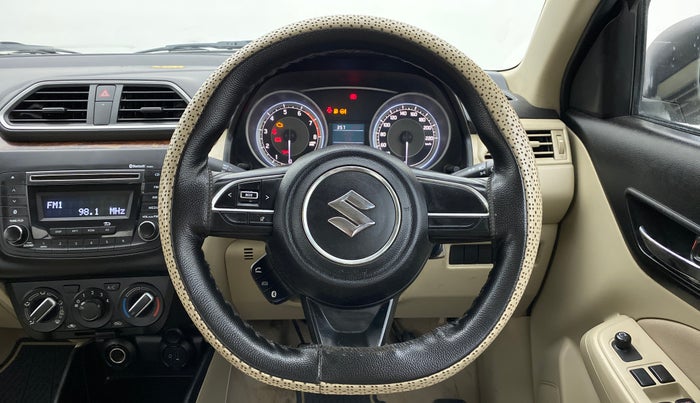 2018 Maruti Dzire VXI, Petrol, Manual, 53,676 km, Steering Wheel Close Up