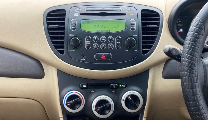 2010 Hyundai i10 SPORTZ 1.2, Petrol, Manual, 95,490 km, Air Conditioner