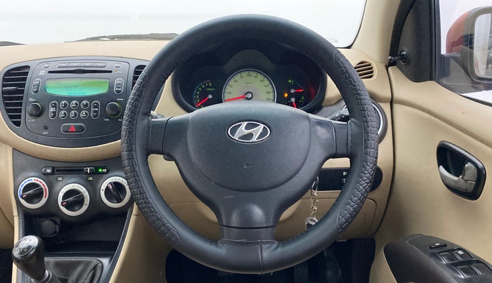 2010 Hyundai i10 SPORTZ 1.2, Petrol, Manual, 95,490 km, Steering Wheel Close Up