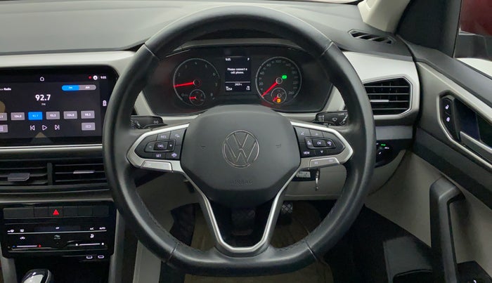 2022 Volkswagen TAIGUN HIGHLINE 1.0 TSI AT, Petrol, Automatic, 3,359 km, Steering Wheel Close Up