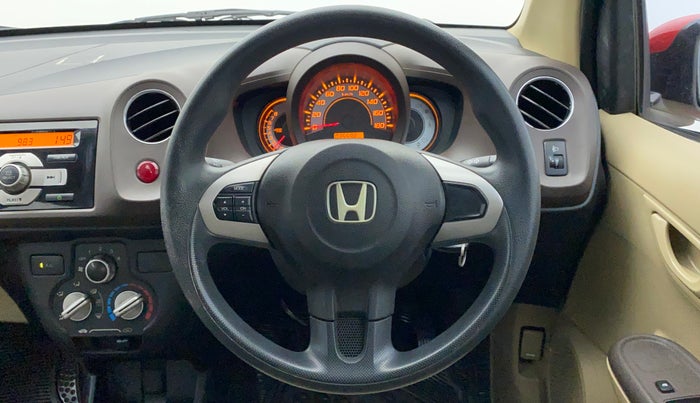 2012 Honda Brio S MT, Petrol, Manual, 35,705 km, Steering Wheel Close Up