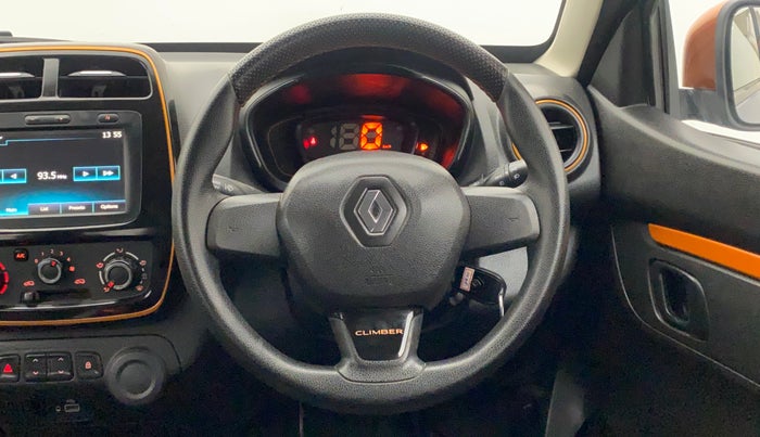 2019 Renault Kwid CLIMBER 1.0, Petrol, Manual, 40,349 km, Steering Wheel Close Up