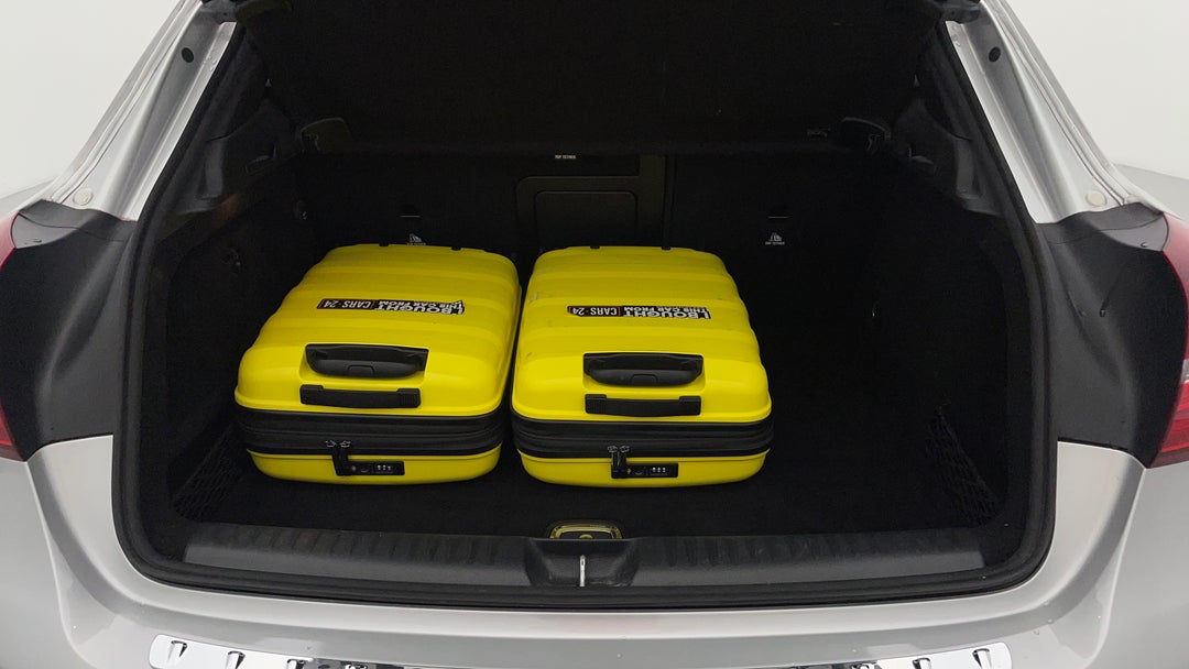 Boot Inside View with Luggage