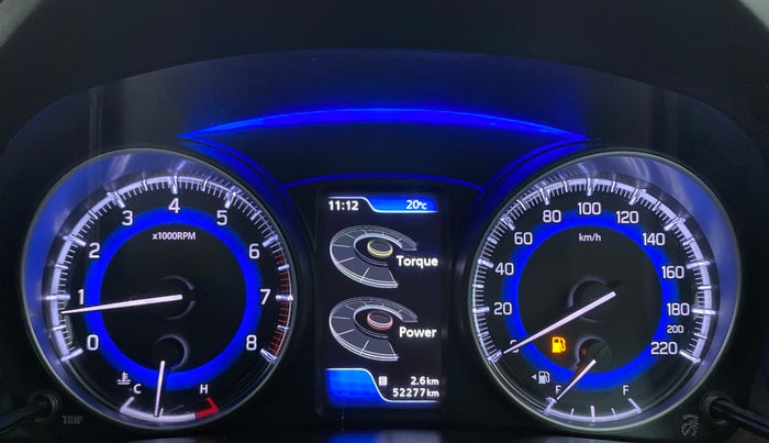 2019 Toyota Glanza V, Petrol, Manual, 52,277 km, Odometer Image