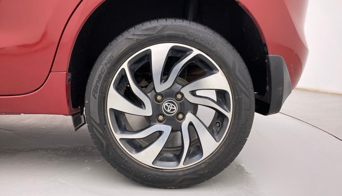 2019 Toyota Glanza V, Petrol, Manual, 52,277 km, Left Rear Wheel