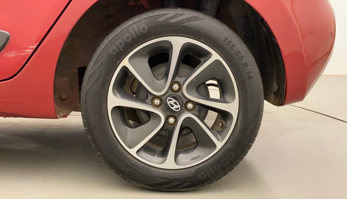 2017 Hyundai Grand i10 ASTA 1.2 KAPPA VTVT, Petrol, Manual, 70,537 km, Left Rear Wheel