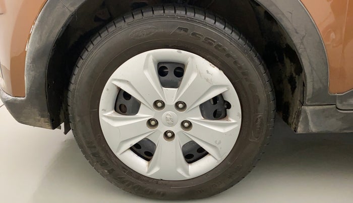 2017 Hyundai Creta E PLUS 1.6 PETROL, Petrol, Manual, 96,135 km, Left Front Wheel