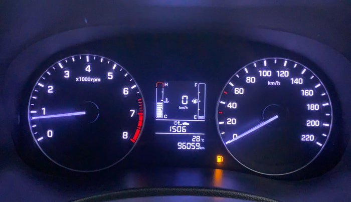 2017 Hyundai Creta E PLUS 1.6 PETROL, Petrol, Manual, 96,135 km, Odometer Image