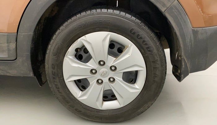 2017 Hyundai Creta E PLUS 1.6 PETROL, Petrol, Manual, 96,135 km, Left Rear Wheel
