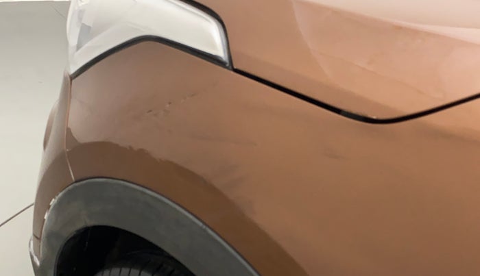 2017 Hyundai Creta E PLUS 1.6 PETROL, Petrol, Manual, 96,135 km, Left fender - Slightly dented