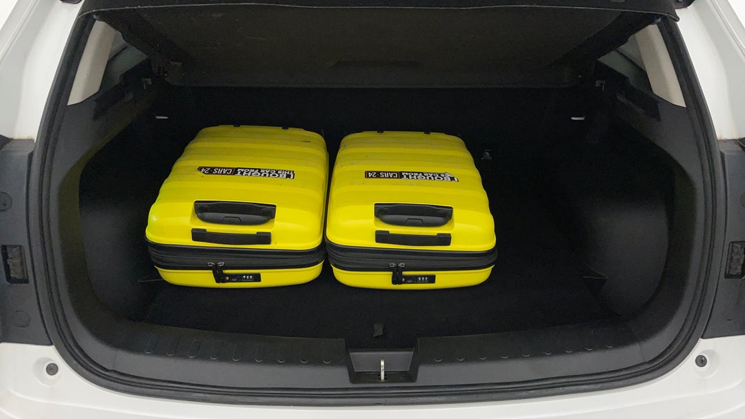 Boot Inside View with Luggage