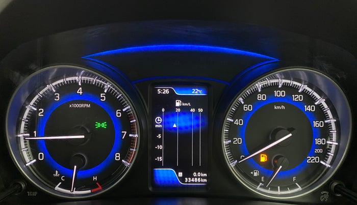 2019 Maruti Baleno RS 1.0 PETROL, Petrol, Manual, 33,614 km, Odometer Image