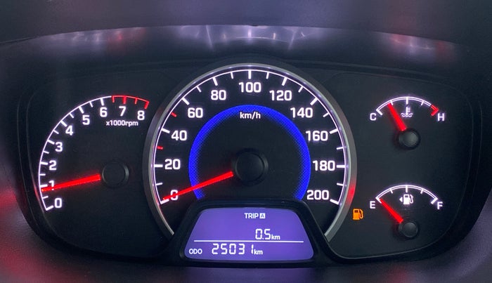 2016 Hyundai Grand i10 SPORTZ 1.2 KAPPA VTVT, Petrol, Manual, 25,064 km, Odometer Image
