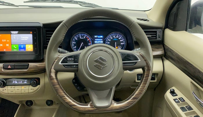 2021 Maruti Ertiga ZXI+ SHVS, Petrol, Manual, 5,963 km, Steering Wheel Close Up
