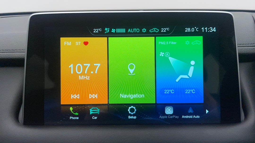 2022 MG HS +ev Phev Excite, Automatic, 6849 km, Infotainment System