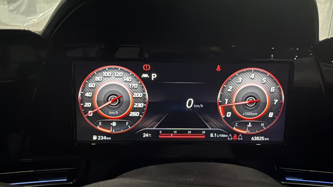 2021 Hyundai i30 N Line Premium, Automatic, 63825 km, Odometer View
