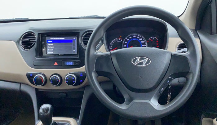 2014 Hyundai Grand i10 MAGNA 1.2 KAPPA VTVT, Petrol, Manual, 66,772 km, Steering Wheel Close Up