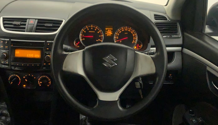 2017 Maruti Swift VXI, Petrol, Manual, 71,406 km, Steering Wheel Close Up